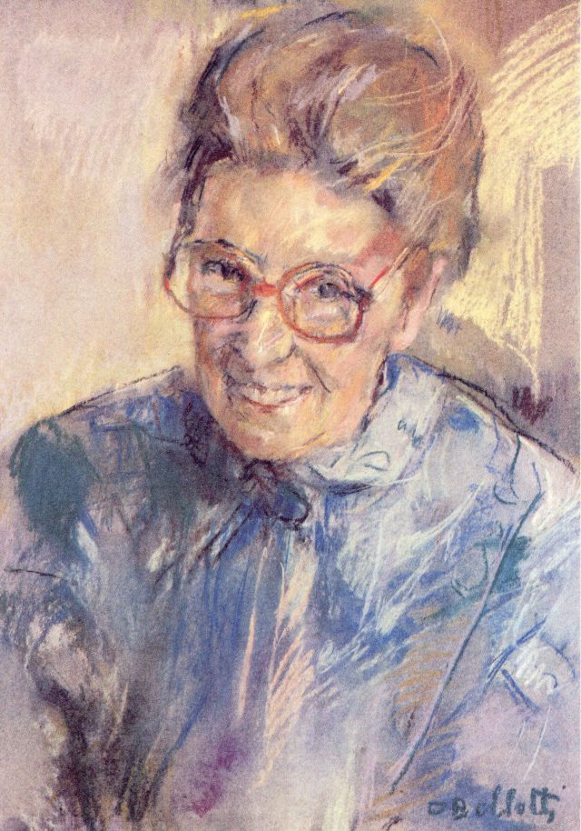 Madre Julia Verhaeghe, ritratto di Dina Bellotti