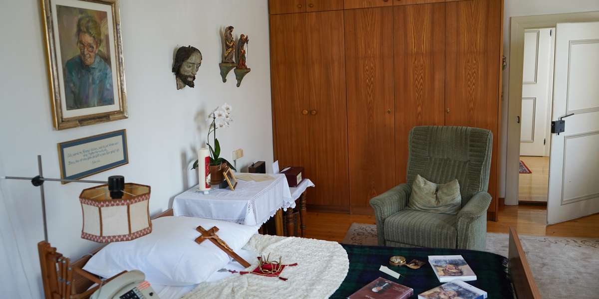 La camera di madre Julia Verhaeghe nel convento di Thalbach
